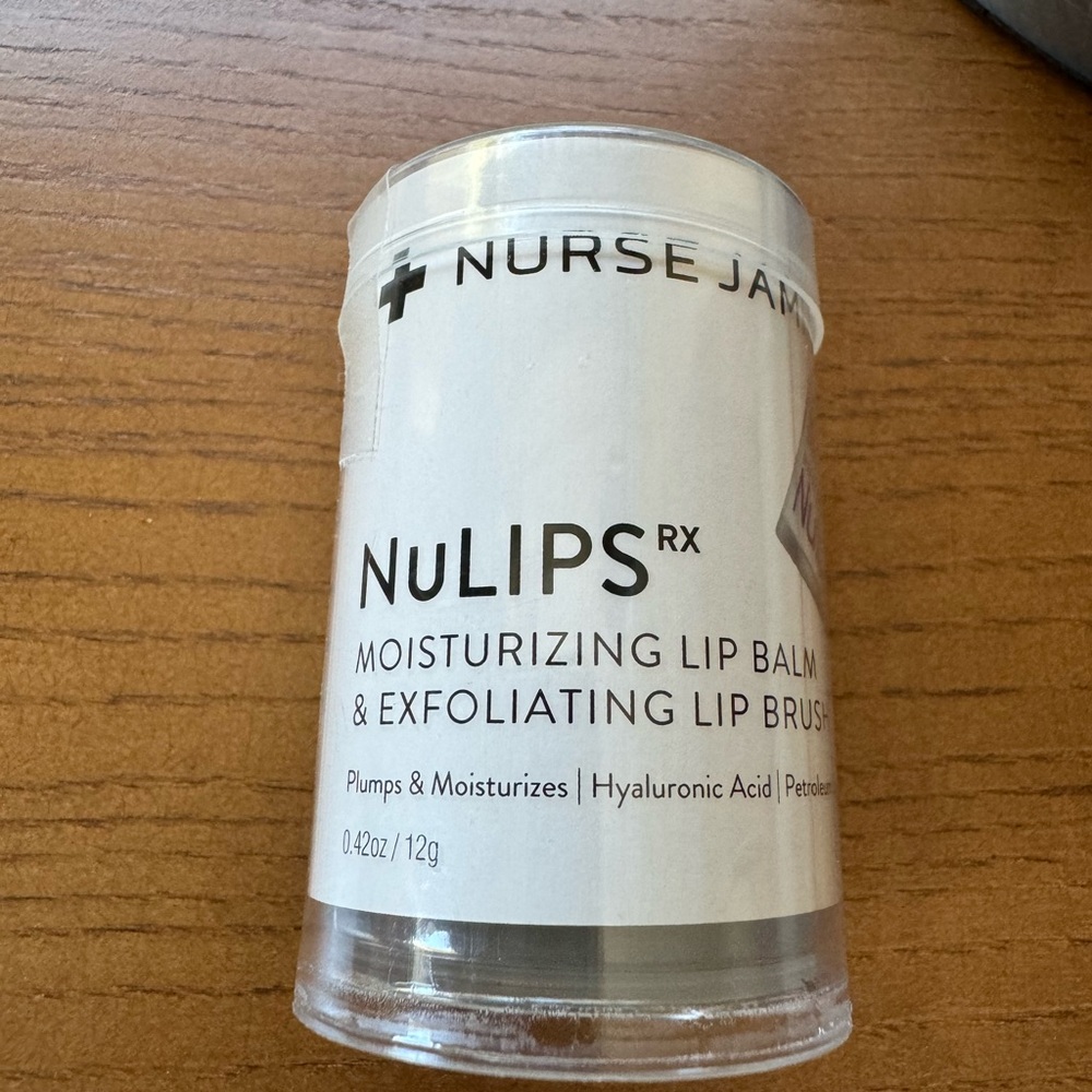 Nurse Jamie NuLips RX Moisturizing lip balm + exfoliating lip brush 12g
